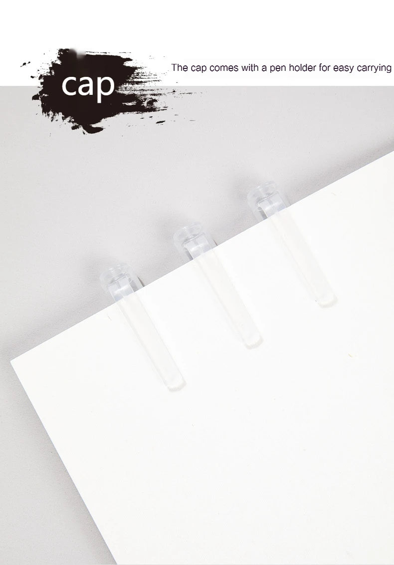 High Quality Calligraphy Practice Pen Soft Watercolor Brush BR Small Regular Script Brush Student Art Painting Writing Supplies