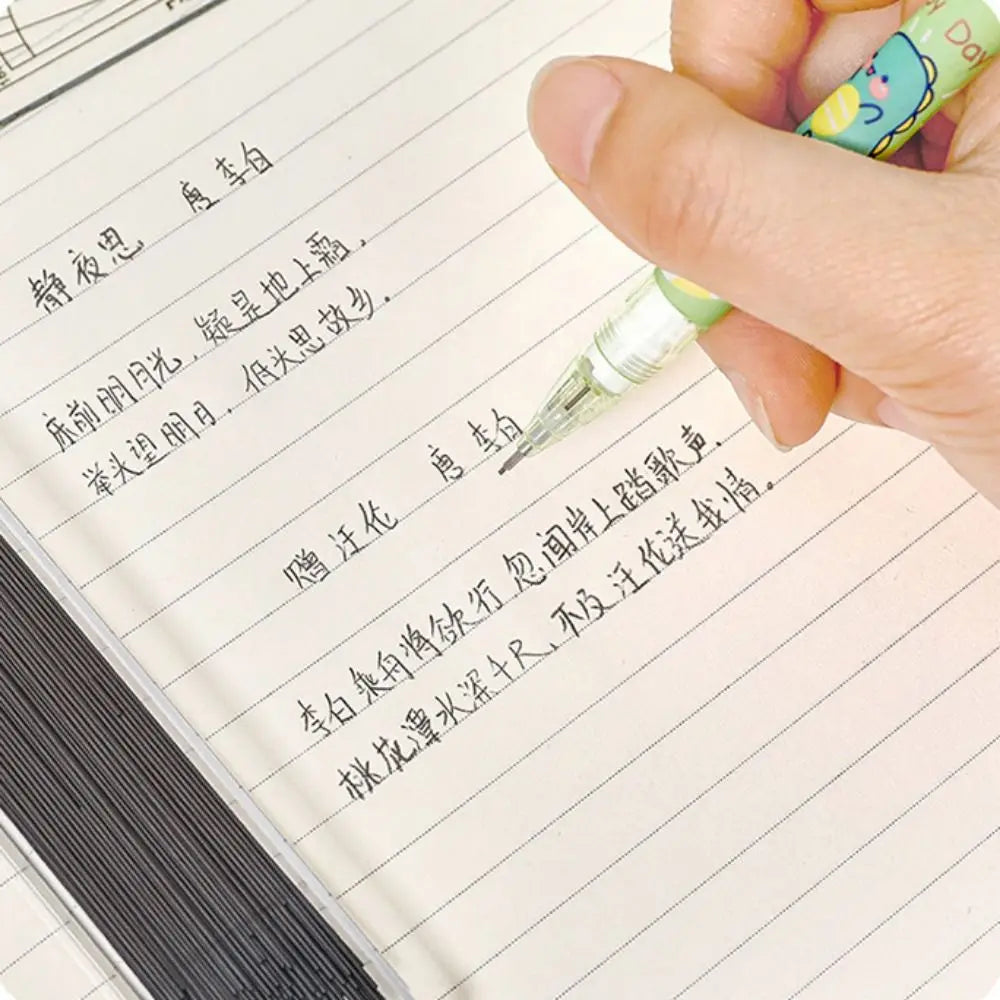 Writing Tool 0.5mm Mechanical Pencil Peach Animals Automatic Pencils Astronaut Cute Press Pen Office Supplies
