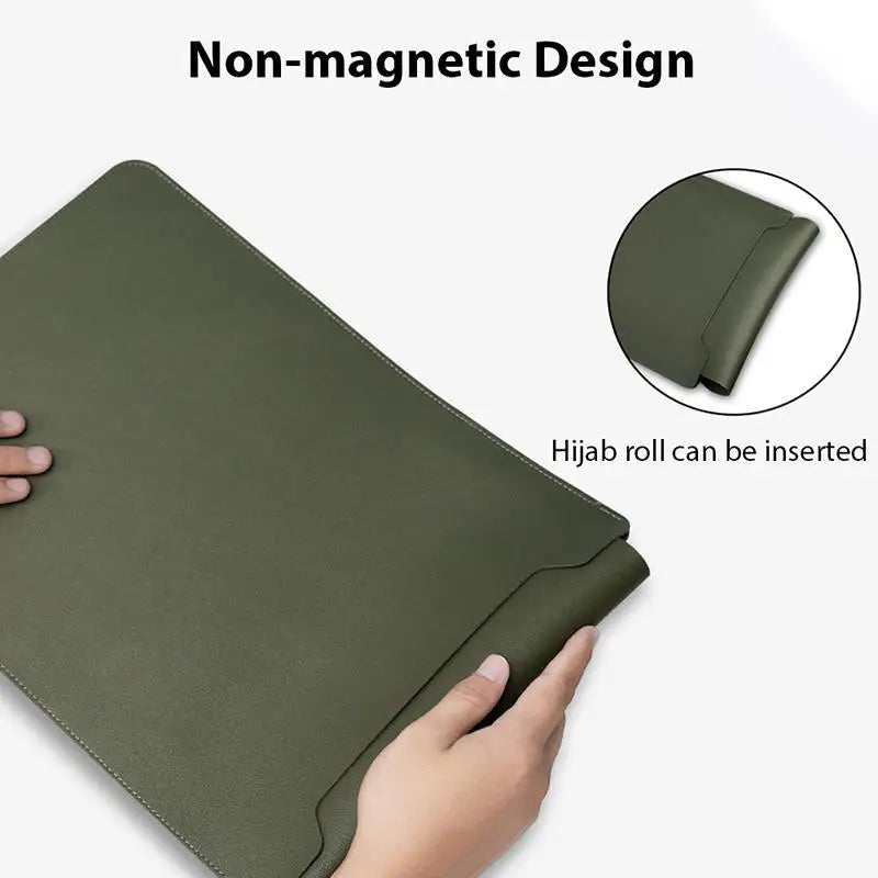 Laptop Bag 11, 12/13, 13.3/14, 15/16 inch Notebook Computer Mouse Pad, Pu Leather Bladder Bag, Computer Bag Accessories