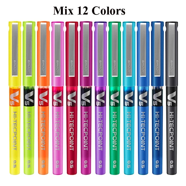 Japan PILOT Gel Pens BX-V5 Art Supplies Color Pen Office Accessories School Student Stationery Can Be Matched with Ink Bladder