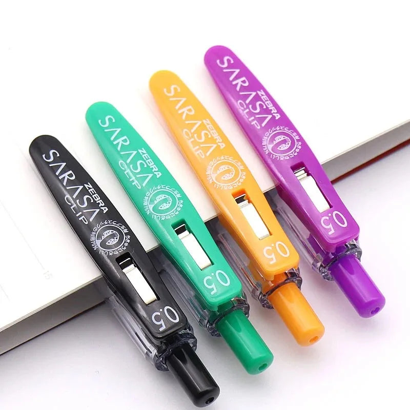 1pcs Japan ZEBRA SARASA Gel Pen JJ15 0.5mm Color Large Capacity Quick Drying for Writing Kawaii School Stationery Art Supplies