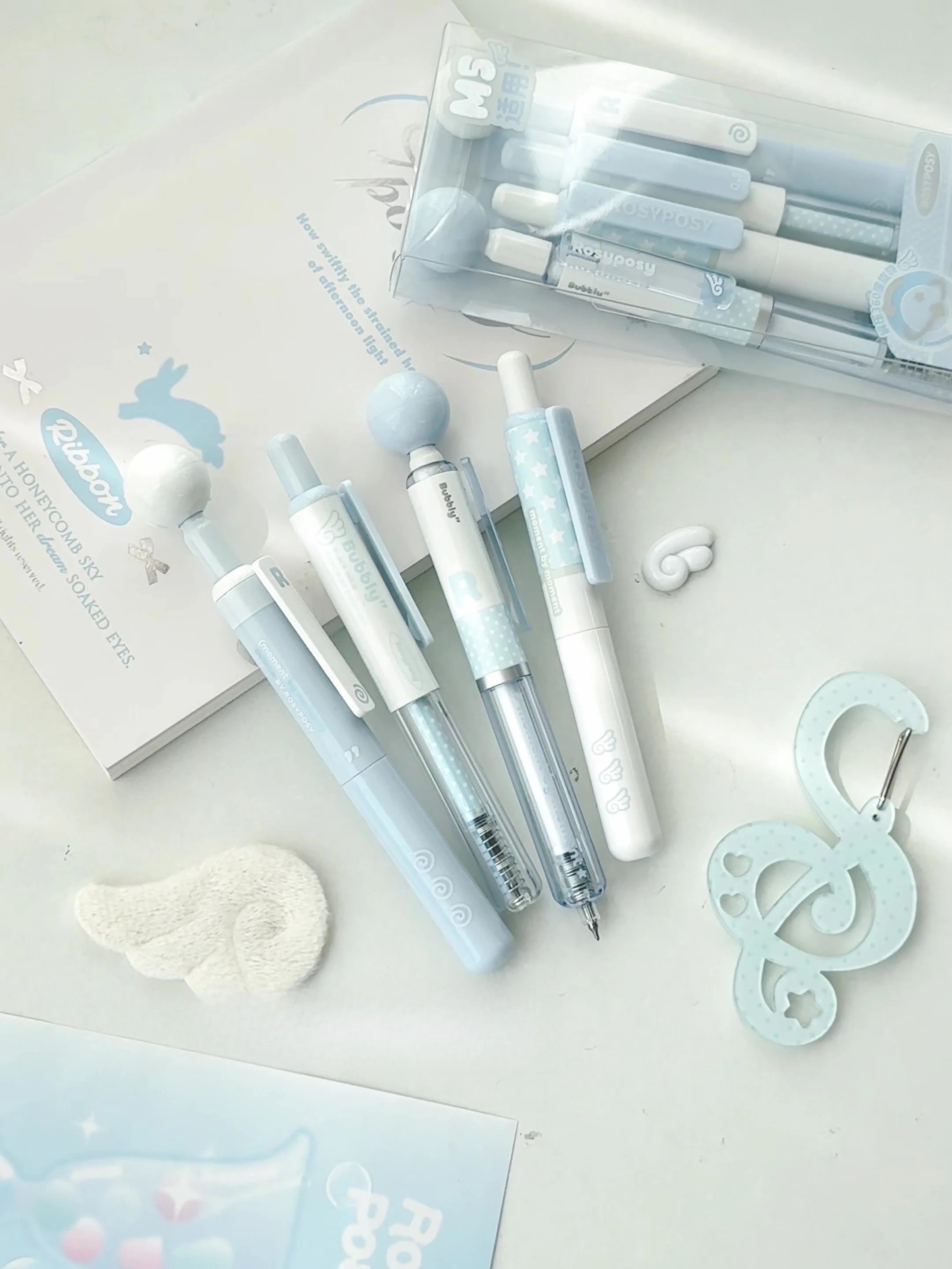 4PC Neutral Pen  Short Pen  4-Pack  High Aesthetic Value  360  Rotation  Decompression  And Problem  Solving Pen