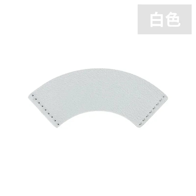 PU Bookmark Leather Heart Bookmark Mini-portable Gift Heart Bookmark Page Folder Corner Protective Cover School Supplies