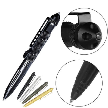 Outdoor Self-defense Tactical Defense Pen EDC Multi-function Special Combat Pen Window Breaking Survival pen