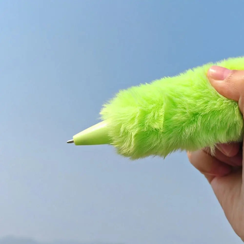 New Plush Big Ballpoint Pen Plastic Fun Gift Oversize Writting Pen Creative Props Toys Huge Neutral Pen School Office