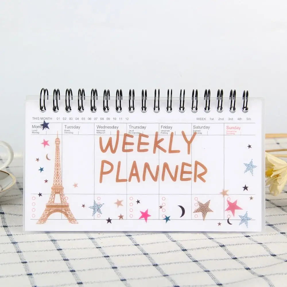 Student Diary Flip Notebook Notebook Agenda Book Diary Planner Weekly Planning Schedule