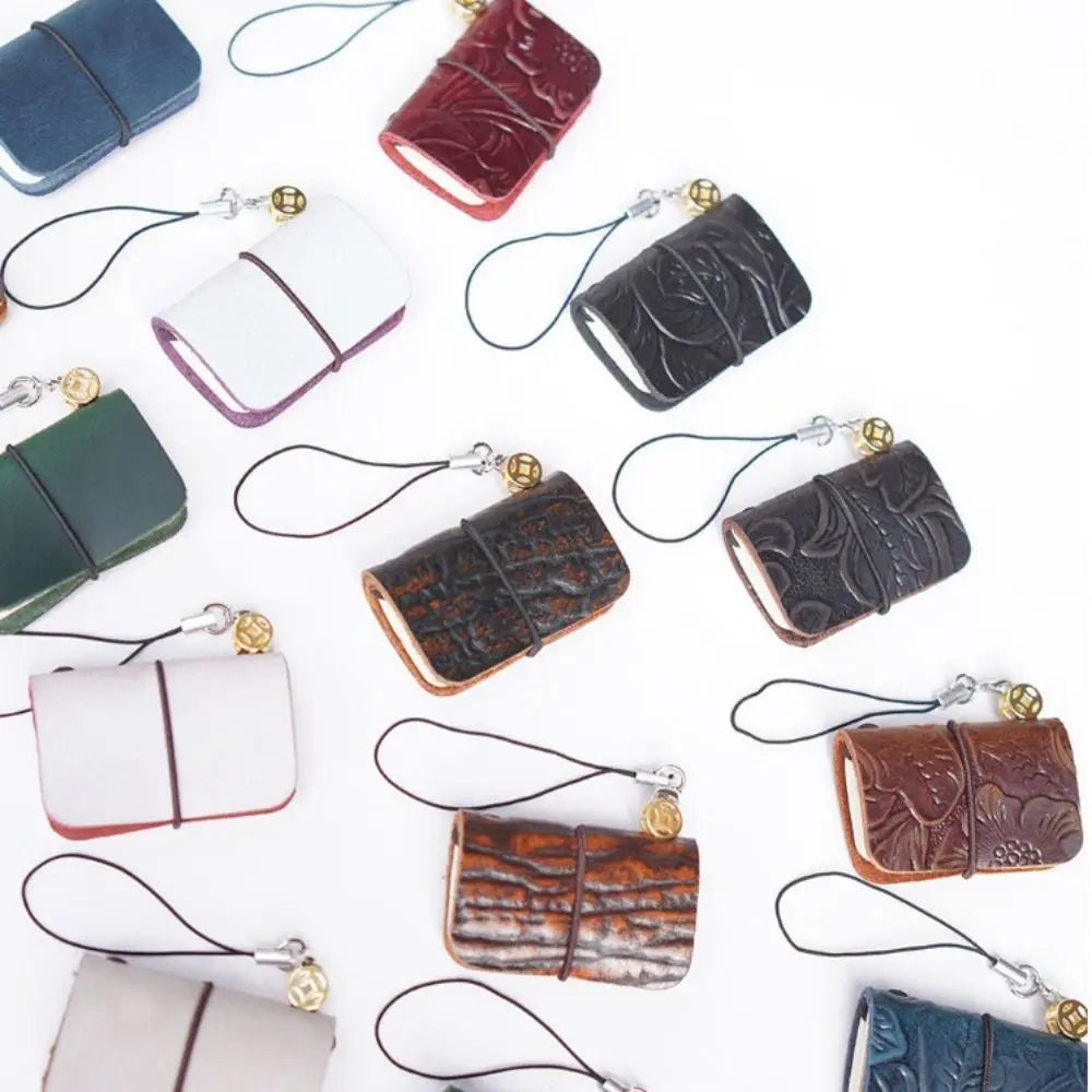 Notebook Core 32 Sheets Mini Notebook Handbook Portable Ultra-small Pocketbook Tiny Loose-leaf Notepad Daily Planner