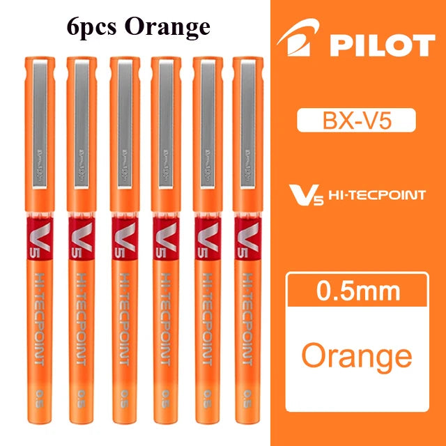 Japan PILOT Gel Pens BX-V5 Art Supplies Color Pen Office Accessories School Student Stationery Can Be Matched with Ink Bladder