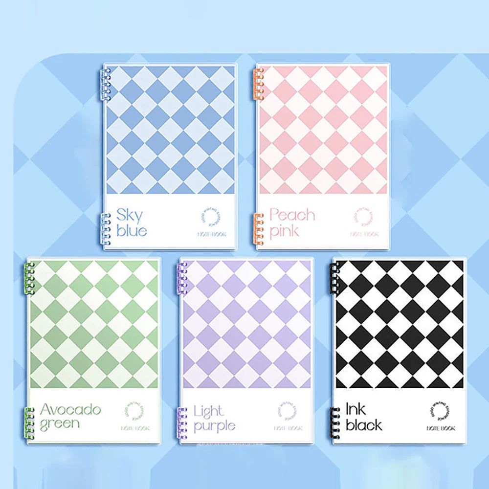 Grid Loose Leaf Notebook Detachable Notepad Office Supplies Learning Stationery