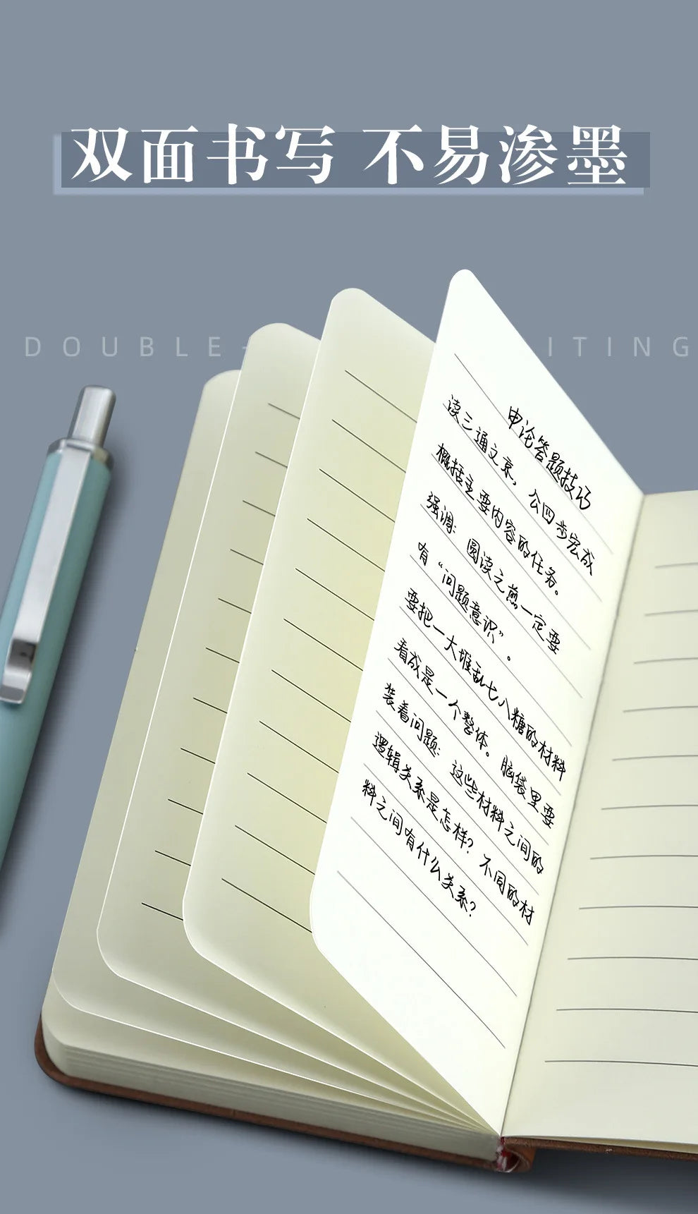 A7 Mini Notebook Portable Pocket Notepad Memo Diary Planner Agenda Organizer Office School Stationery Back To School