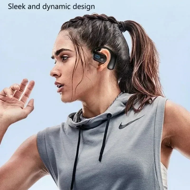 KY2 PRO Wireless Earphones Air Conduction OWS Headphone HiFi Ear-Hook Music Sports Noise Cancel Headset For All Smartphones