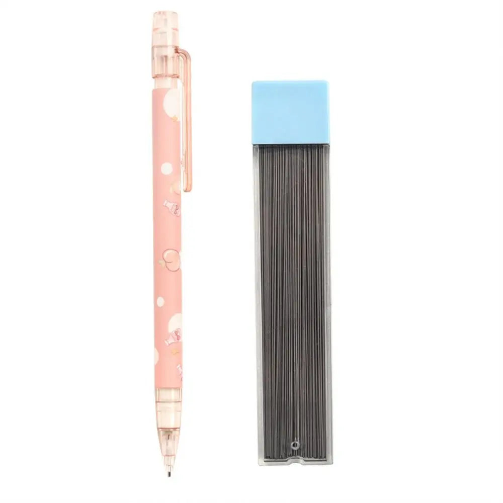 Writing Tool 0.5mm Mechanical Pencil Peach Animals Automatic Pencils Astronaut Cute Press Pen Office Supplies