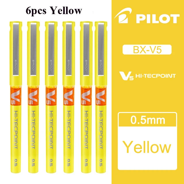 Japan PILOT Gel Pens BX-V5 Art Supplies Color Pen Office Accessories School Student Stationery Can Be Matched with Ink Bladder