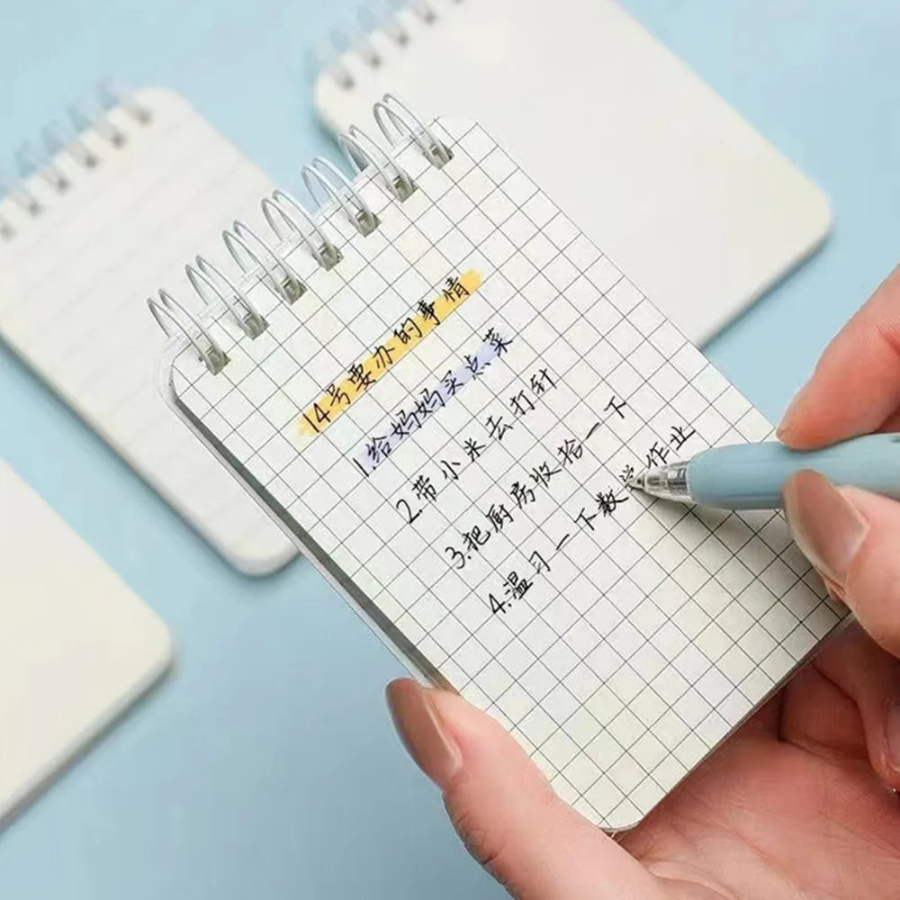 A7 Pocket Notebook Portable Mini Notebook To Do Notepad 80 Sheet Diary Weekly Schedule Planner Book Office School Stationery