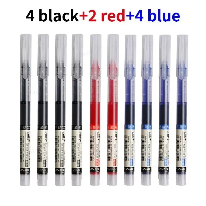 Ballpoint Pens Set: 24/40/80 Black + 3/5/10 Blue/Red | Smooth Writing for University, Office & School | Quick-Drying Ink, Comfor