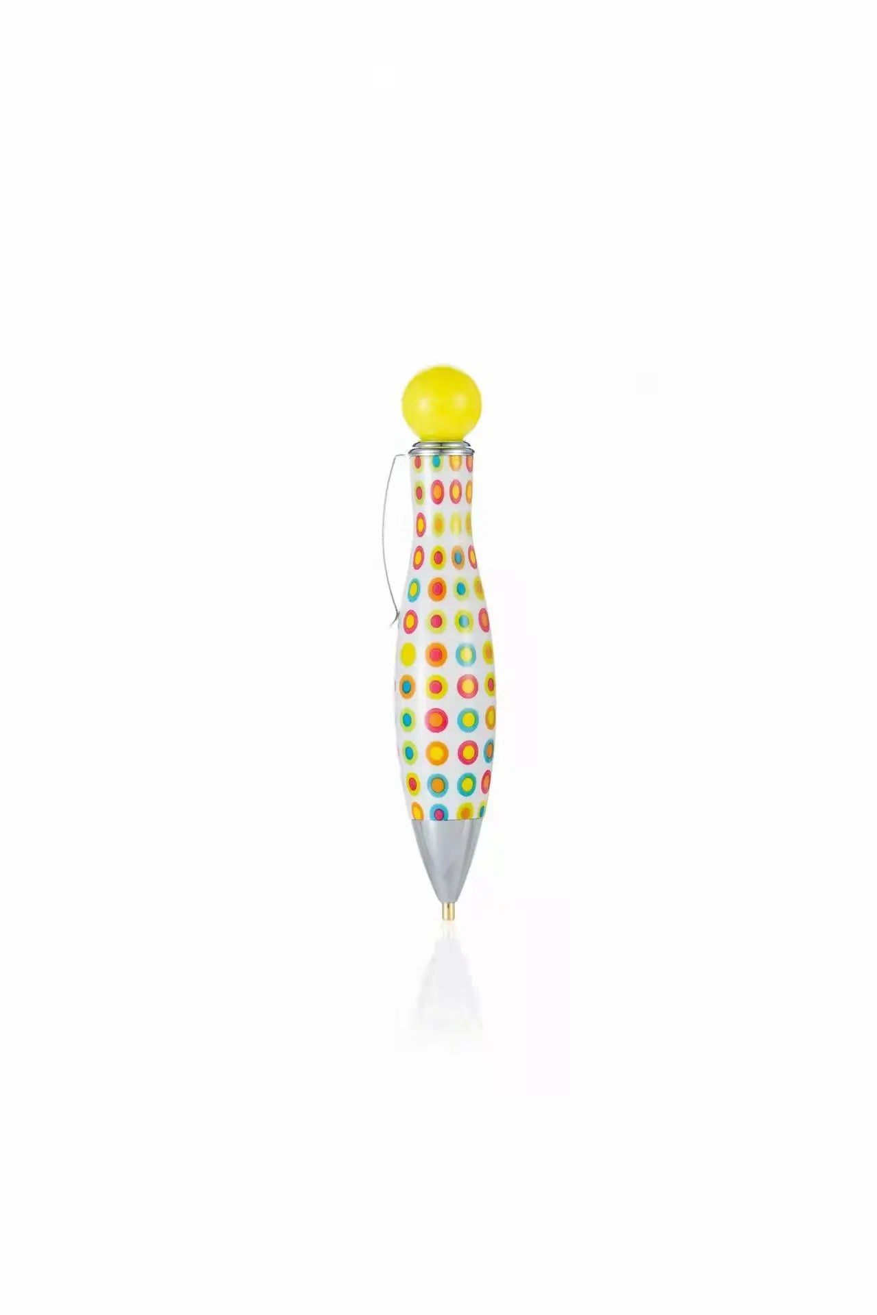 Diamond drawing tool pen, bowling ball shaped dot diamond pen, new style of diamond painting dot diamond pen