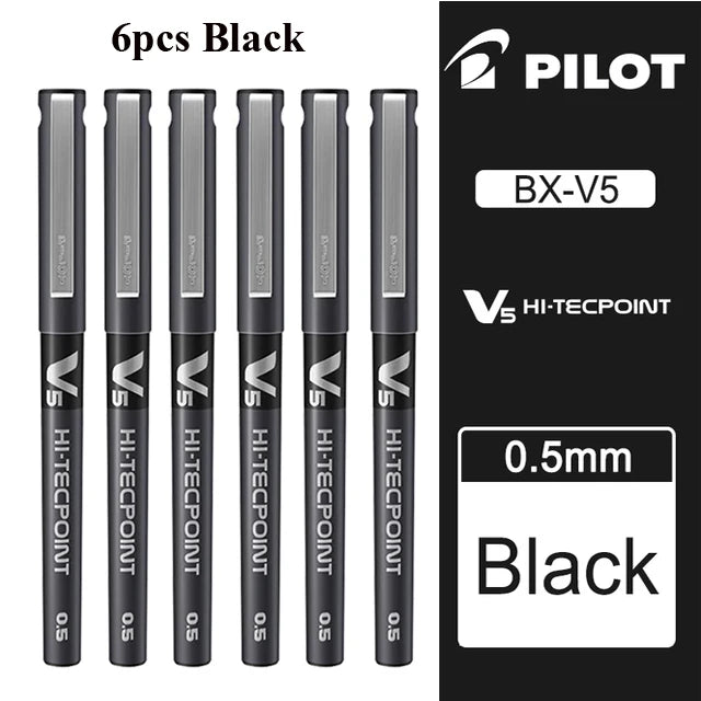 Japan PILOT Gel Pens BX-V5 Art Supplies Color Pen Office Accessories School Student Stationery Can Be Matched with Ink Bladder