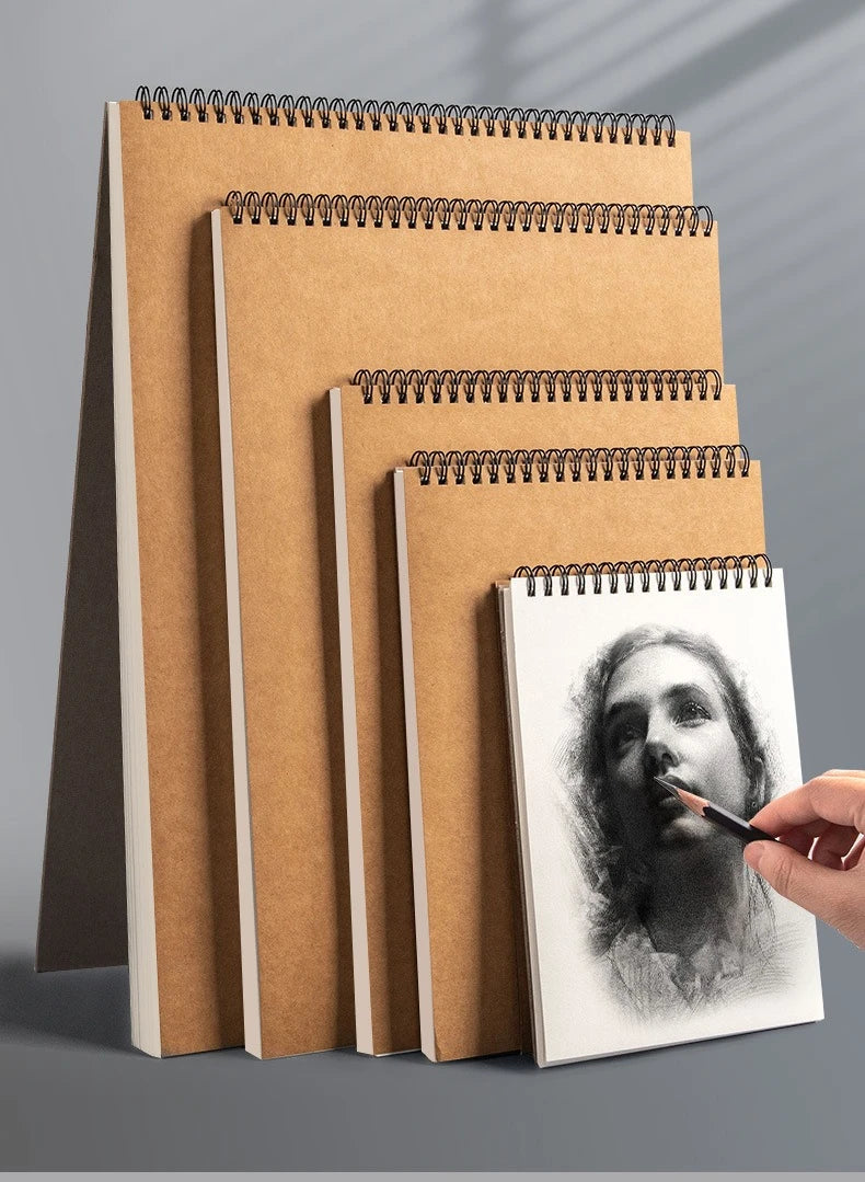 160g Professional Thick Sketchbook Sketch Drawing Paper 30 Sheets A5 A4 16K 8K Drawing Notebook Graffiti Book School Art Supplie