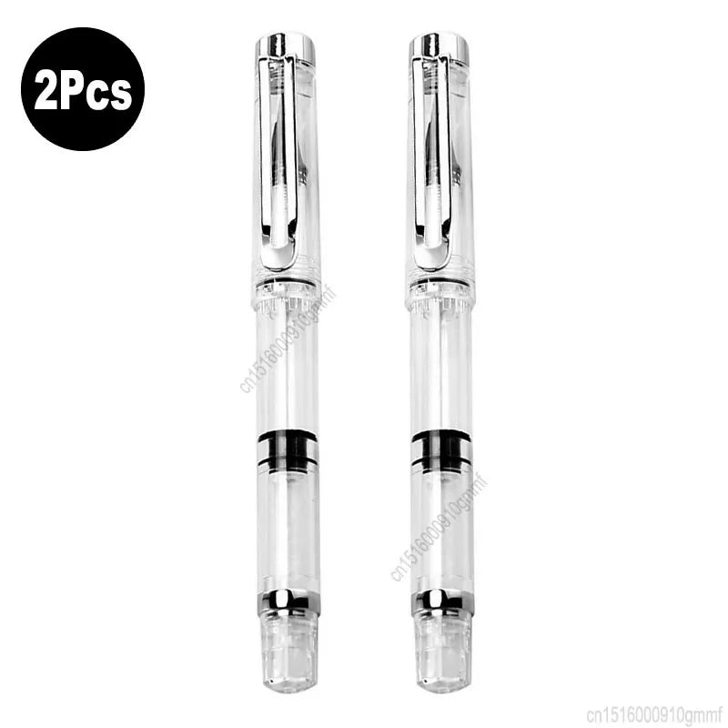 1/10Pcs Set Soft Tip Watercolor Brush Pen Transparent Calligraphy Brush Refillable Ink Fountain Art Drawing Painting Writing Pen