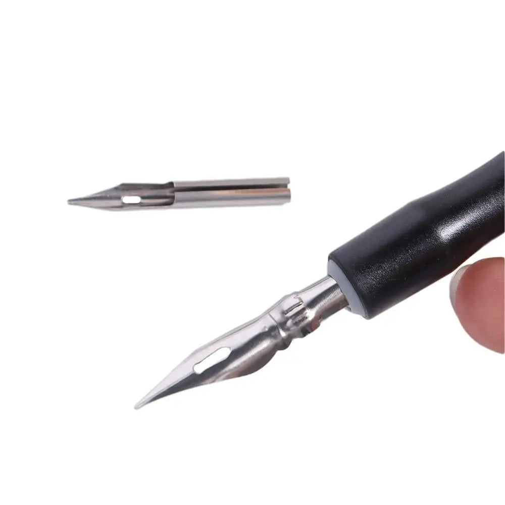 Durable Avoid Scrubbing Panel Line Pen Leaking Pen with 5 Nibs Infiltration Line Pen Plastic Assembly Permeation Pen Drawing