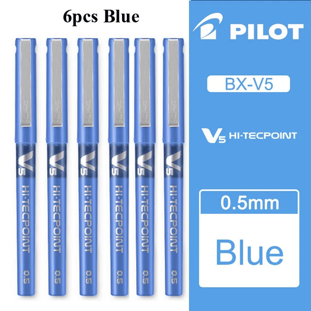 Japan PILOT Gel Pens BX-V5 Art Supplies Color Pen Office Accessories School Student Stationery Can Be Matched with Ink Bladder