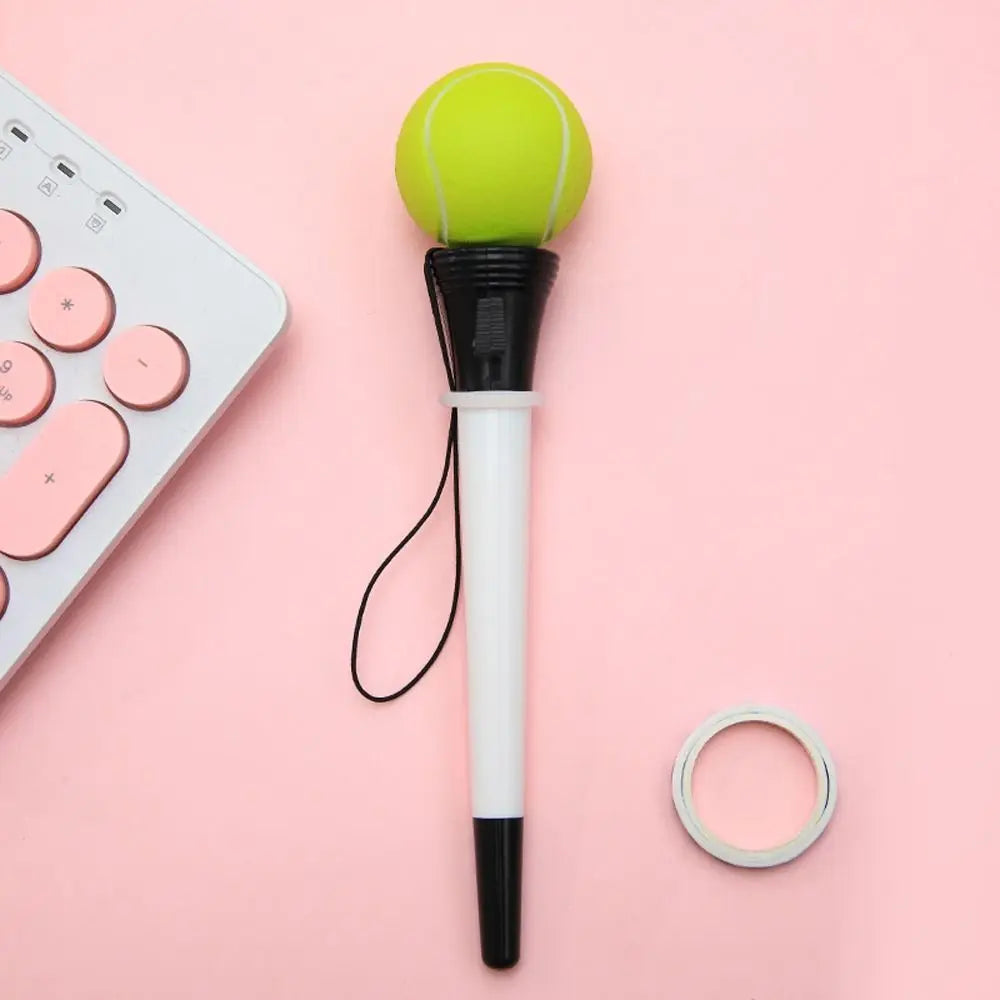 Pen 0.5mm Writing Pen Soccer Basketball Baseball Signing Pens Bounce Decompression Pen Gaming Ballpoint Pens Funny Gel Pens