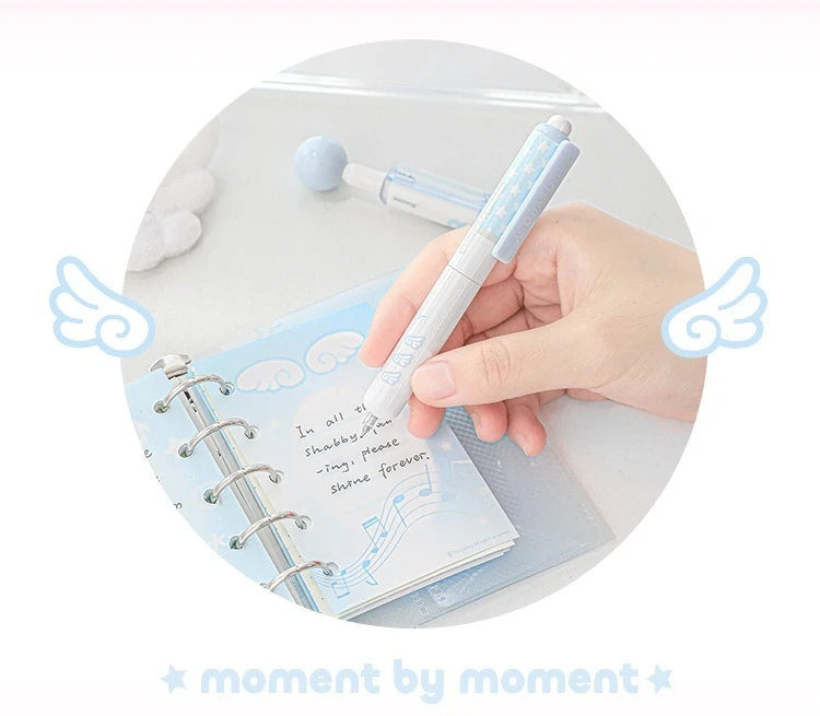 4PC Neutral Pen  Short Pen  4-Pack  High Aesthetic Value  360  Rotation  Decompression  And Problem  Solving Pen
