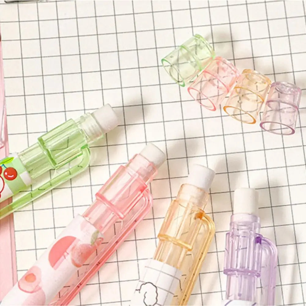 Writing Tool 0.5mm Mechanical Pencil Peach Animals Automatic Pencils Astronaut Cute Press Pen Office Supplies