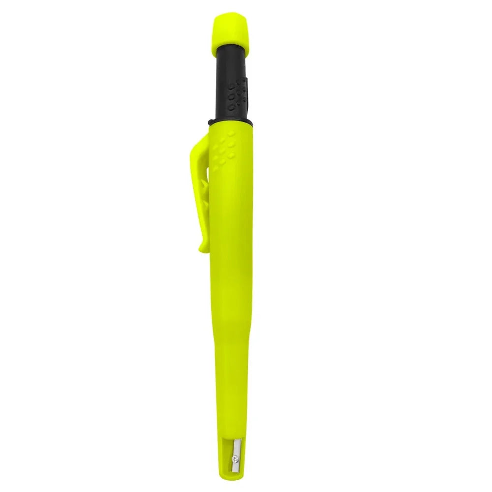 Solid Carpenter Mechanical Pencil One-piece design Pen Cap With Sharpener Woodworking Construction Pencil Stationery Supplies