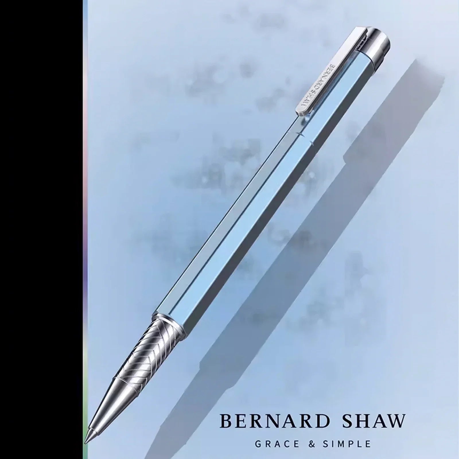 Bernard Shaw Luxury Signature ballpoint Pen x German Pen Core Metal Rollerball Men's High end Women's Student Ball-point Pens
