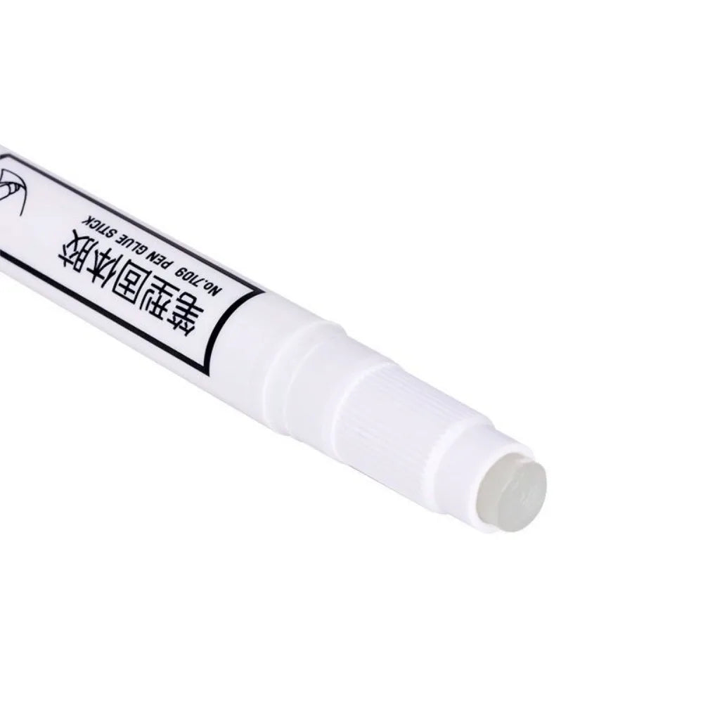 Pen Shaped Solid Adhesive Stick  Portable Strong Adhesive Transparent Adhesive DIY Handmade Glue School Office Stationery