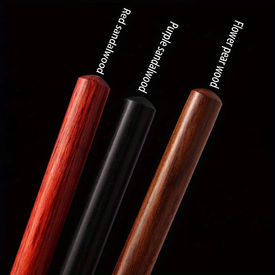1PC Pen +5pcs Pen Tip Wooden Eternal Pencil HB Never Need Sharpening Unbreakable for Students Sketching Drawing High Tech