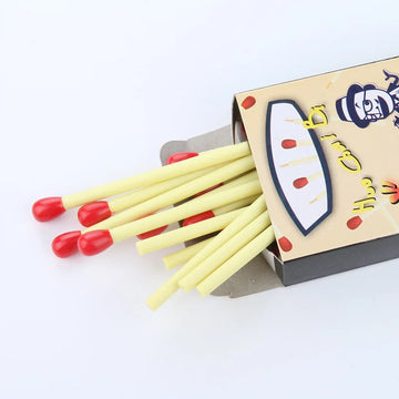 20 Pcs Stationery Cute Kawaii Mini matchstick Creative School Office Supply Ballpoint Pen matche funny free freebie novelty