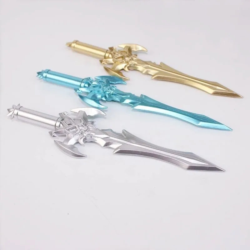 3PCS Weapons Pen Wholesale School Goods Cute Creative Stationery Prizes Fresh Black Pen Suitable Student Study Educate Supplies