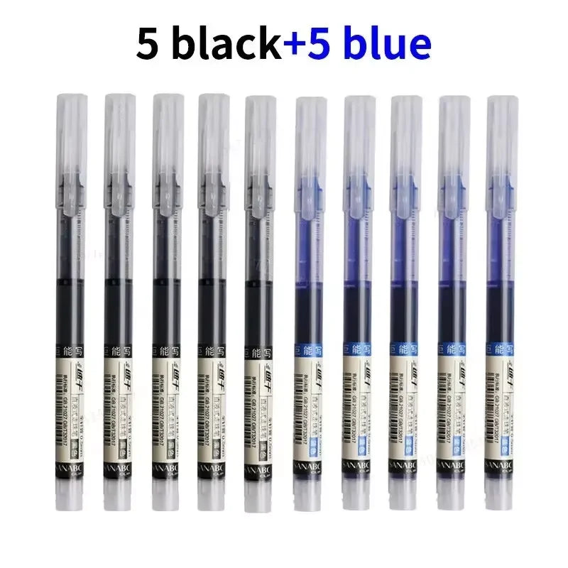 Ballpoint Pens Set: 24/40/80 Black + 3/5/10 Blue/Red | Smooth Writing for University, Office & School | Quick-Drying Ink, Comfor