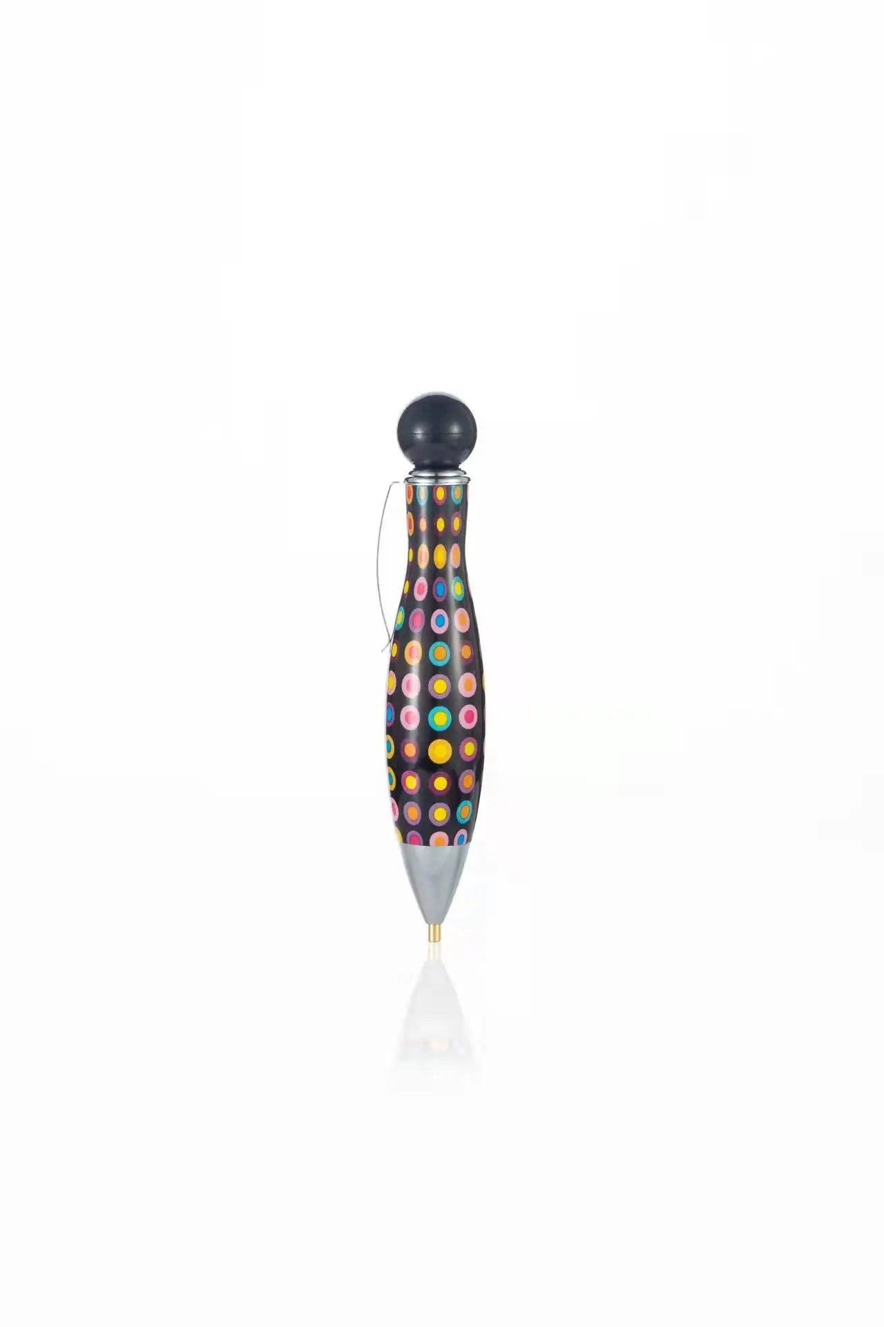 Diamond drawing tool pen, bowling ball shaped dot diamond pen, new style of diamond painting dot diamond pen