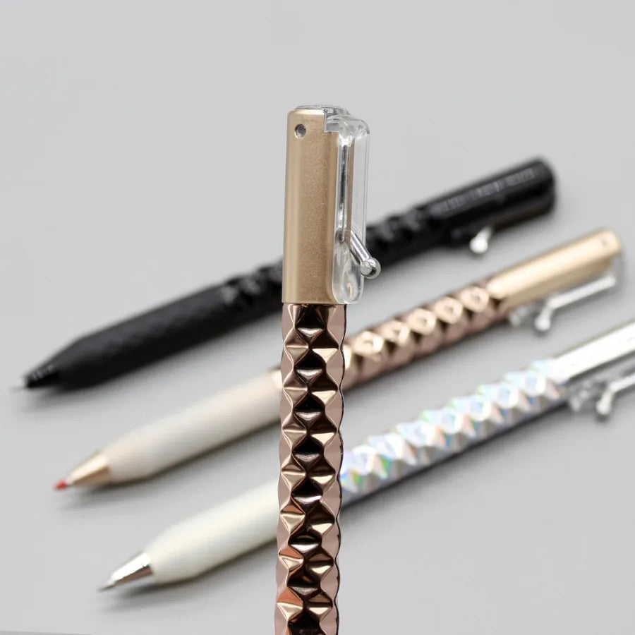 TWBEB 1 Piece Ballpoint Pen Creative Geometric Deformation Decompression Neutral Pens Stationery School Office Supply