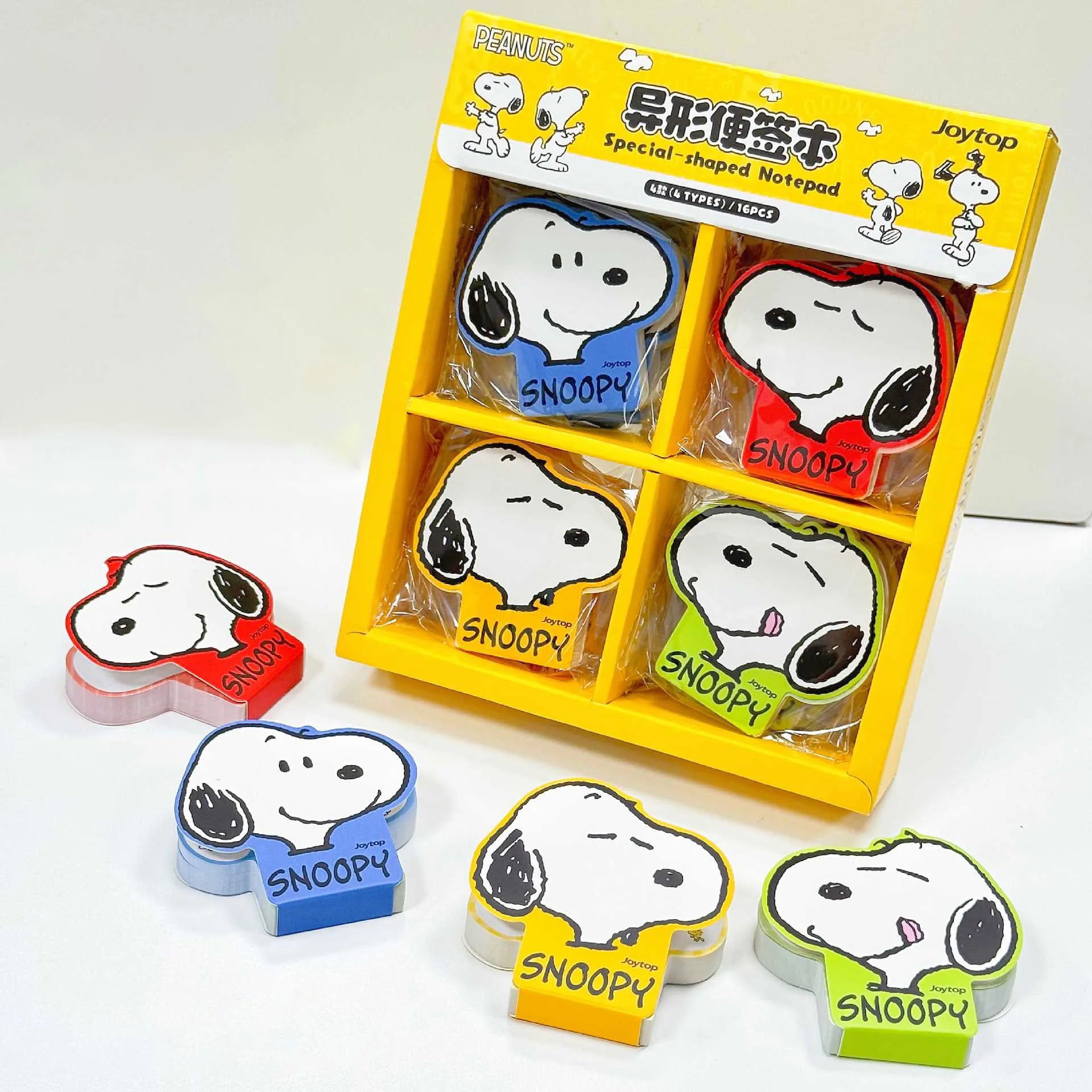 Anime Snoopy Mini Notebook Cartoon Snoopy Adventure Irregular Notebook Portable Pocket Book Message Books Student Stationery