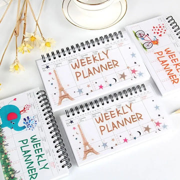 Student Diary Flip Notebook Notebook Agenda Book Diary Planner Weekly Planning Schedule