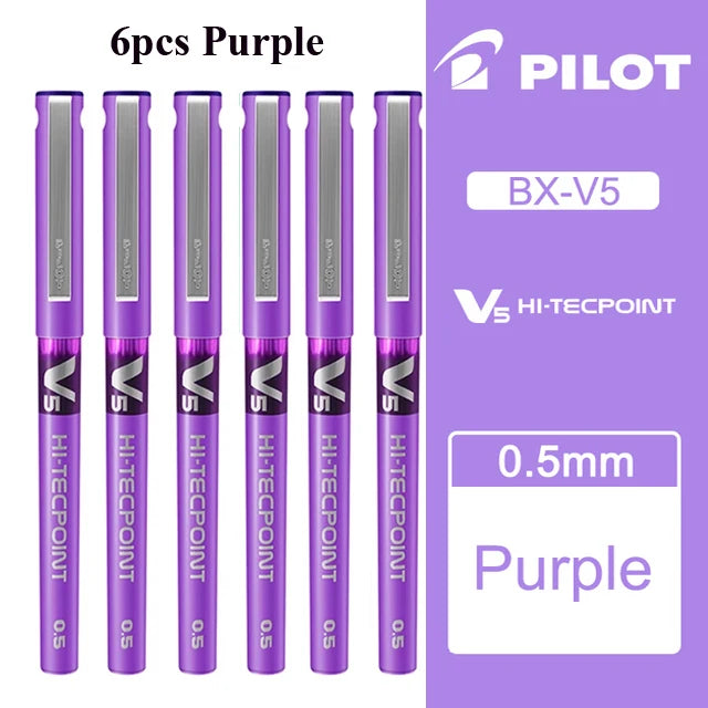 Japan PILOT Gel Pens BX-V5 Art Supplies Color Pen Office Accessories School Student Stationery Can Be Matched with Ink Bladder