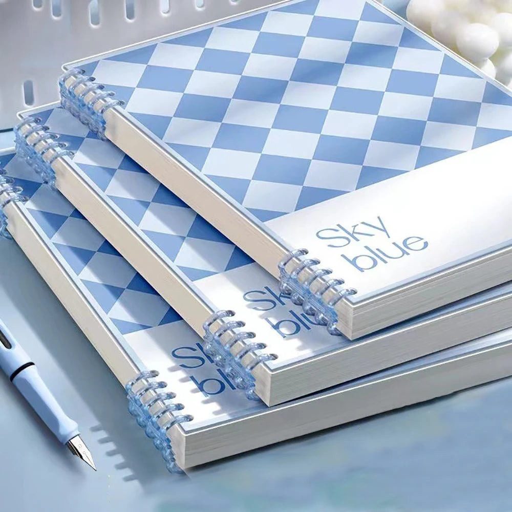 Grid Loose Leaf Notebook Detachable Notepad Office Supplies Learning Stationery