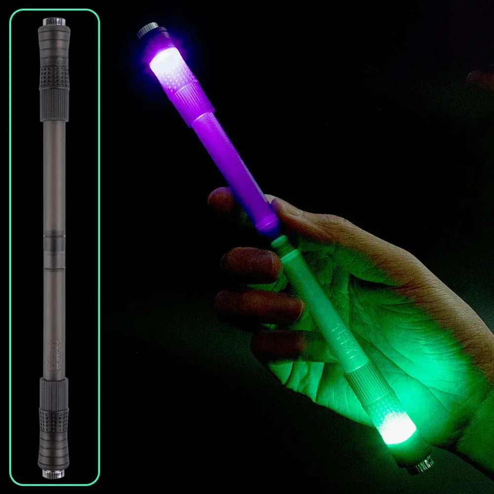 Led Spinning Pen Portable Detachable Comfortable Grip For Students Penspinning With  Pressure Relief Boys Girls Birthday Gift