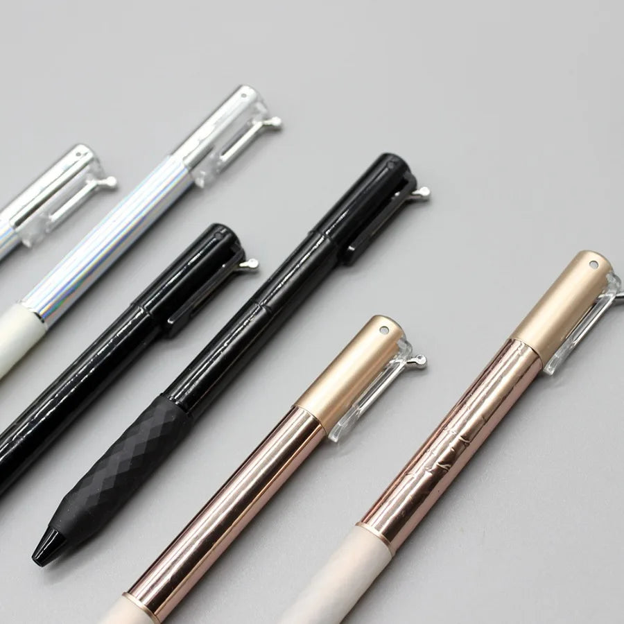 TWBEB 1 Piece Ballpoint Pen Creative Geometric Deformation Decompression Neutral Pens Stationery School Office Supply