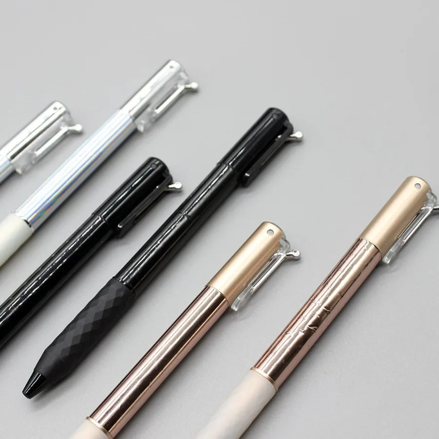 TWBEB 1 Piece Ballpoint Pen Creative Geometric Deformation Decompression Neutral Pens Stationery School Office Supply