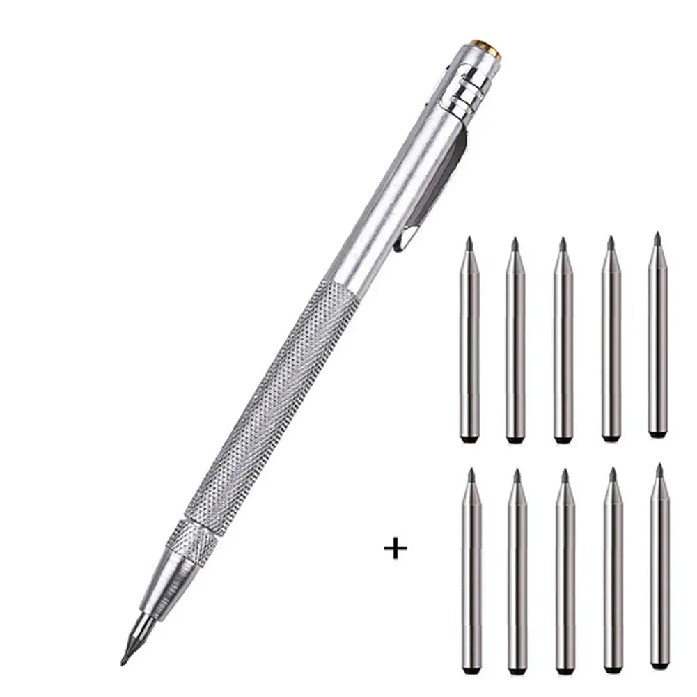 11/10/6/2pcs Diamond Scribing Pen  Carbide Tip Carbide Engraving Pen Nib Stylus Pens For Glass Ceramic Metal Hand Tool