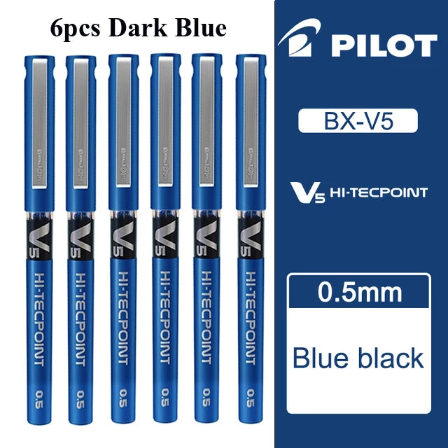 Japan PILOT Gel Pens BX-V5 Art Supplies Color Pen Office Accessories School Student Stationery Can Be Matched with Ink Bladder