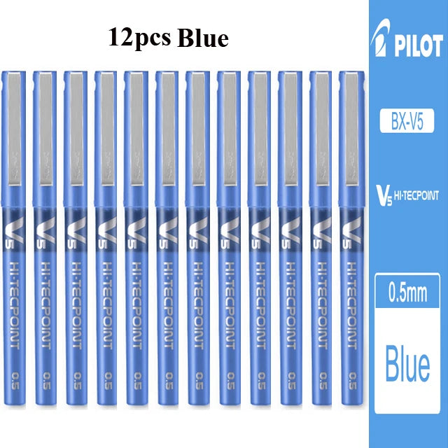 Japan PILOT Gel Pens BX-V5 Art Supplies Color Pen Office Accessories School Student Stationery Can Be Matched with Ink Bladder