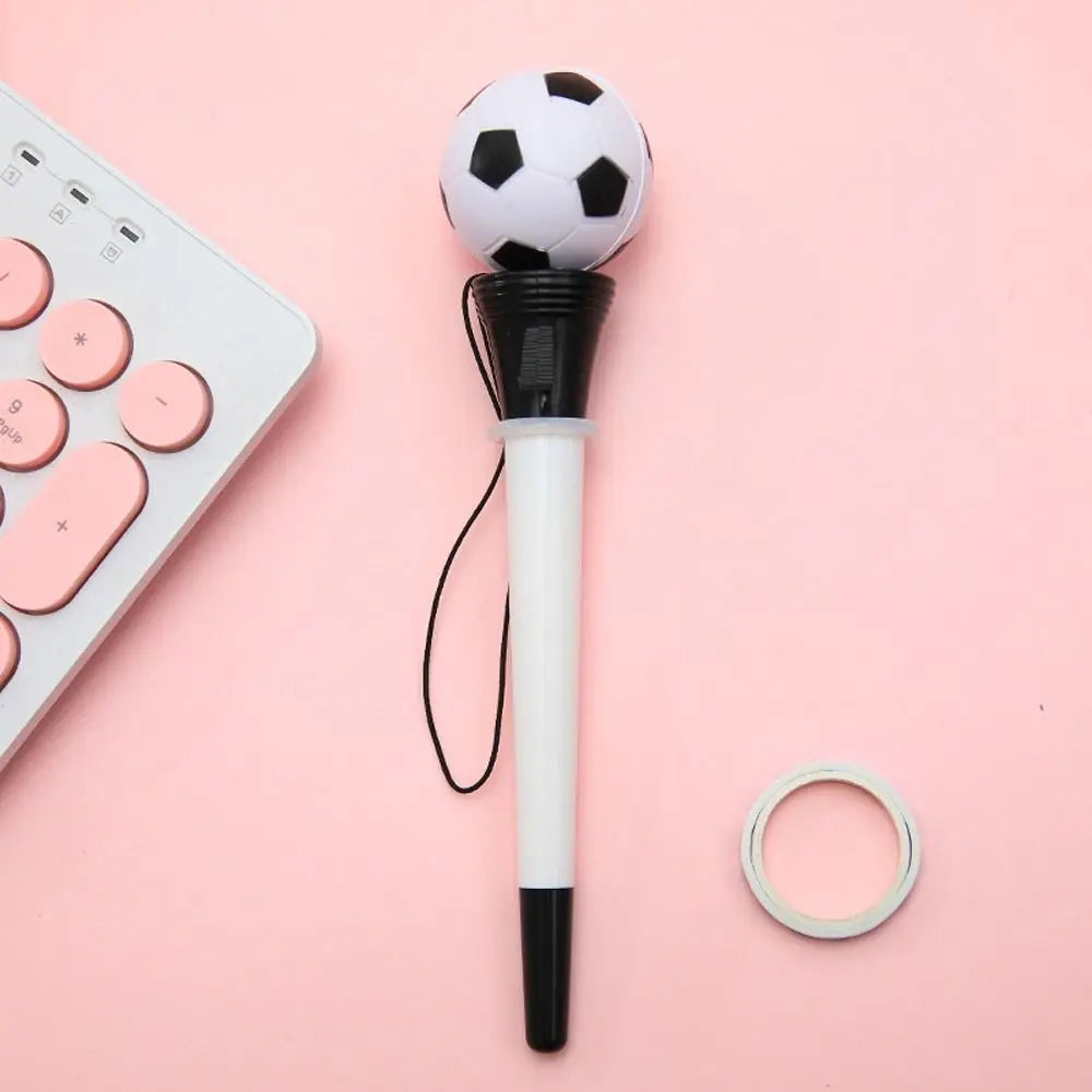 Pen 0.5mm Writing Pen Soccer Basketball Baseball Signing Pens Bounce Decompression Pen Gaming Ballpoint Pens Funny Gel Pens